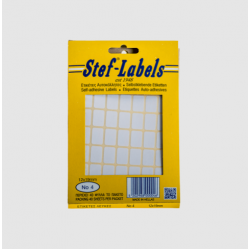 STEF ΕΤΙΚΕΤΤΕΣ ΑΥΤΟΚΟΛΛΗΤΕΣ 012x019mm 56/Φ. ΛΕΥΚΕΣ 40Φ. STEF ΕΤΙΚΕΤΤΕΣ ΑΥΤΟΚΟΛΛΗΤΕΣ 012x019mm 56/Φ. ΛΕΥΚΕΣ 40Φ.